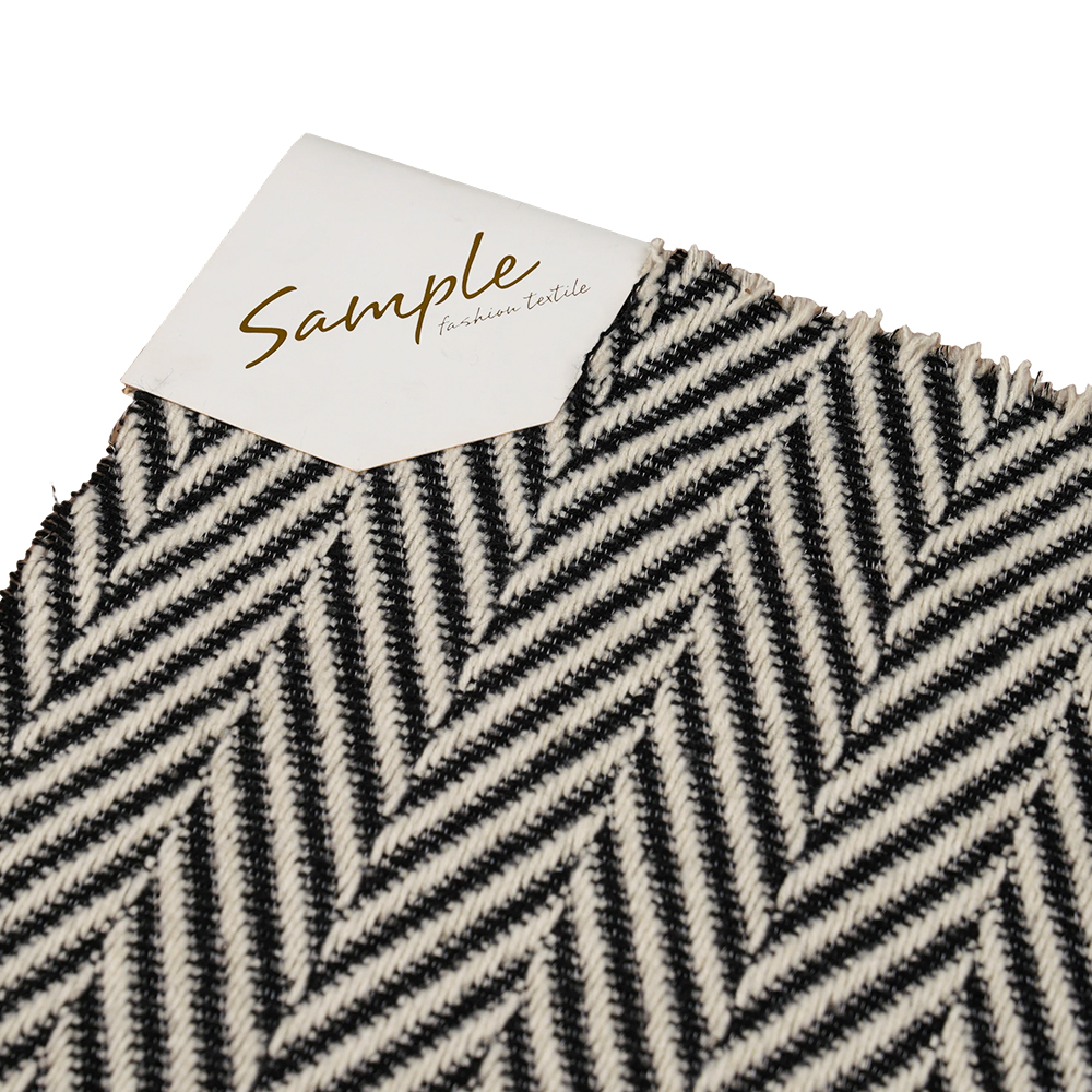 100% other, 720G/M, Classicae Black and White, Tweed Yarn, ML-70230021-22090