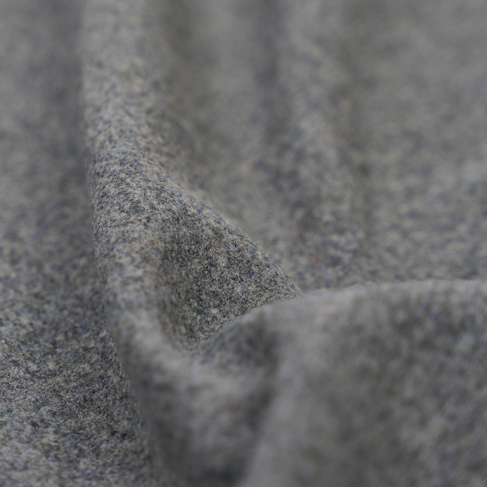 9% Lana, 66% Polyester, 25% Fiber, 400G/M, Gray, Flannel Fabric, ML-0124-4169